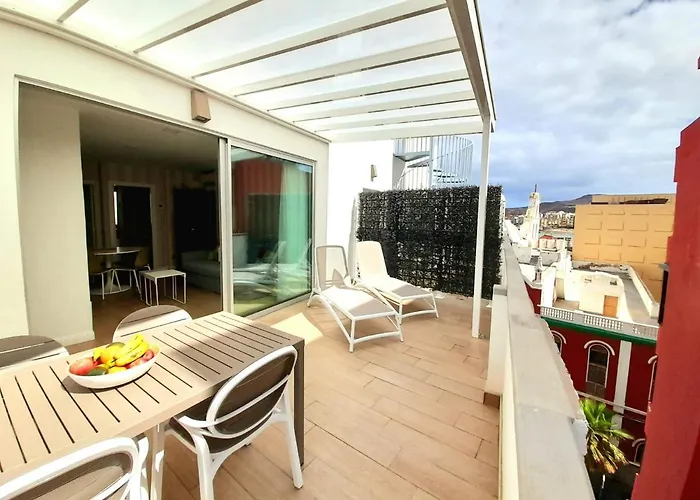 Malibú Canteras Ático 22 con Terraza - Penthouse with Terrace